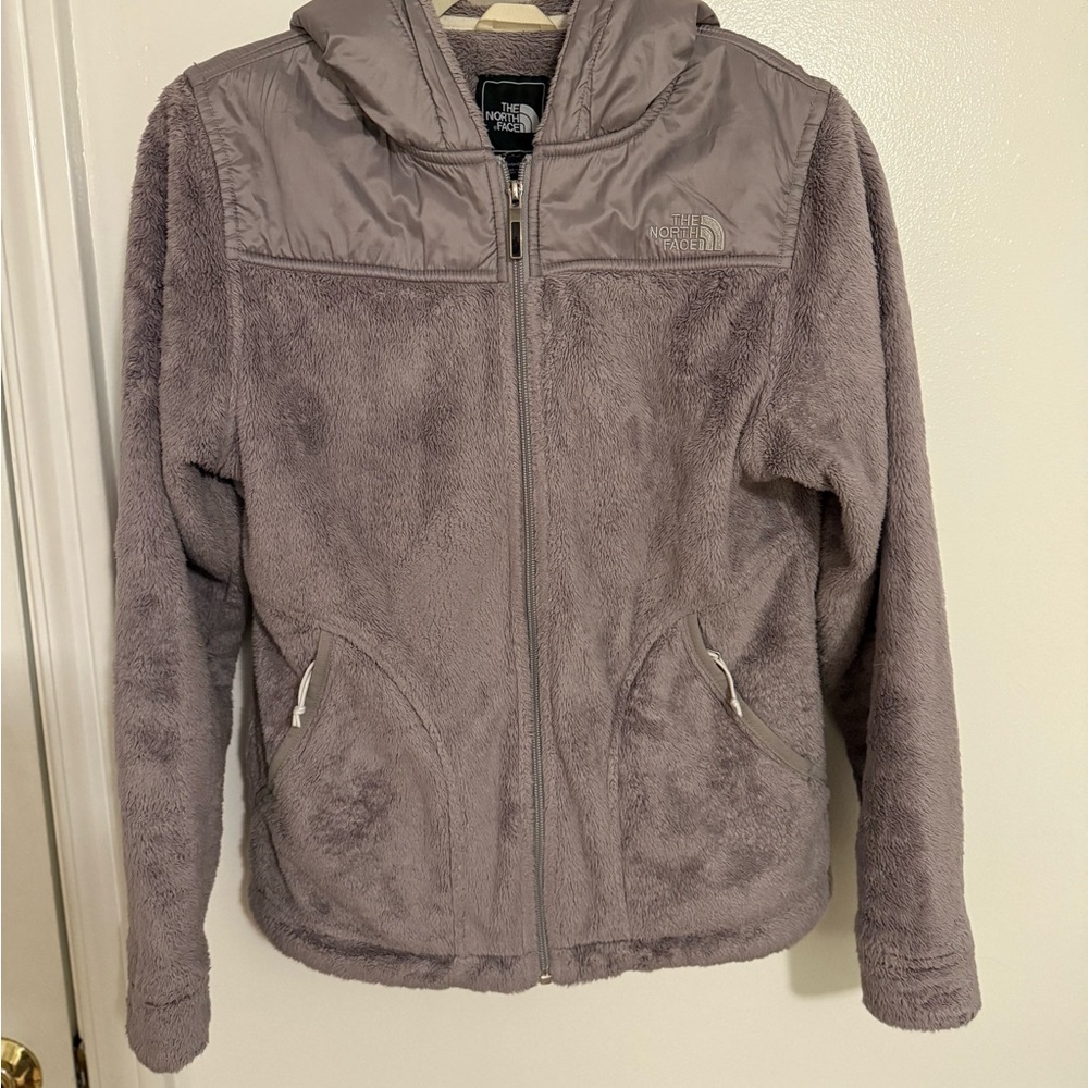 The North Face women’s Gray Fleece Jacket - Picture 3 of 4